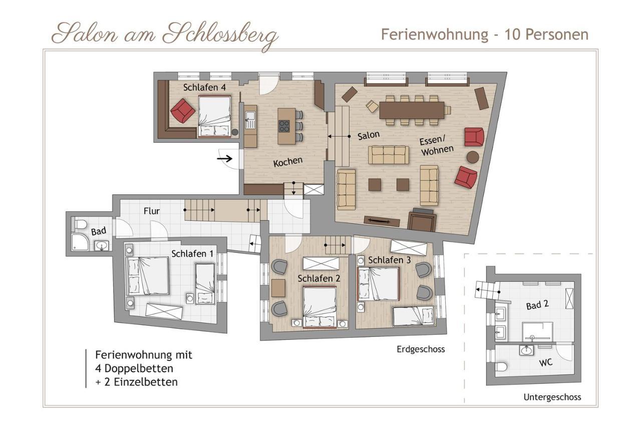 Salon Am Schlossberg Кведлинбург Екстериор снимка